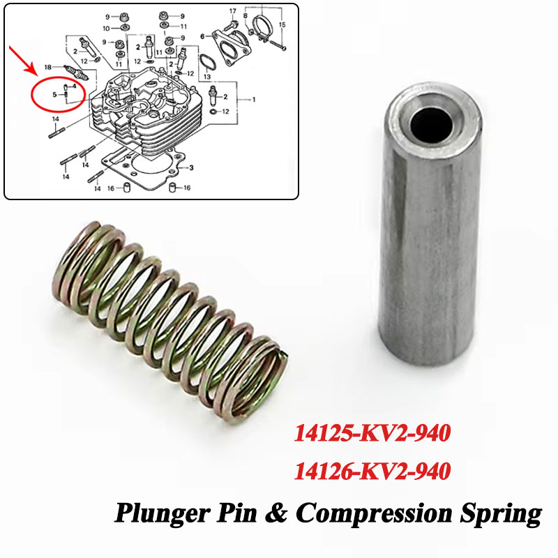 Embroidery Alpha - Plunger Pin Compression Spring For Honda