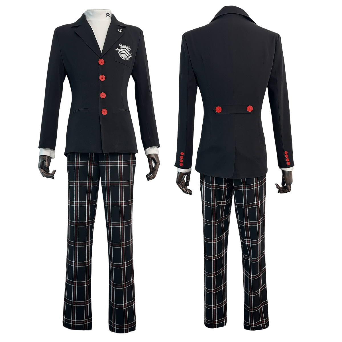 Embroidery Uniform - HOLOUN Ren Amamiya Cosplay Costume Wig