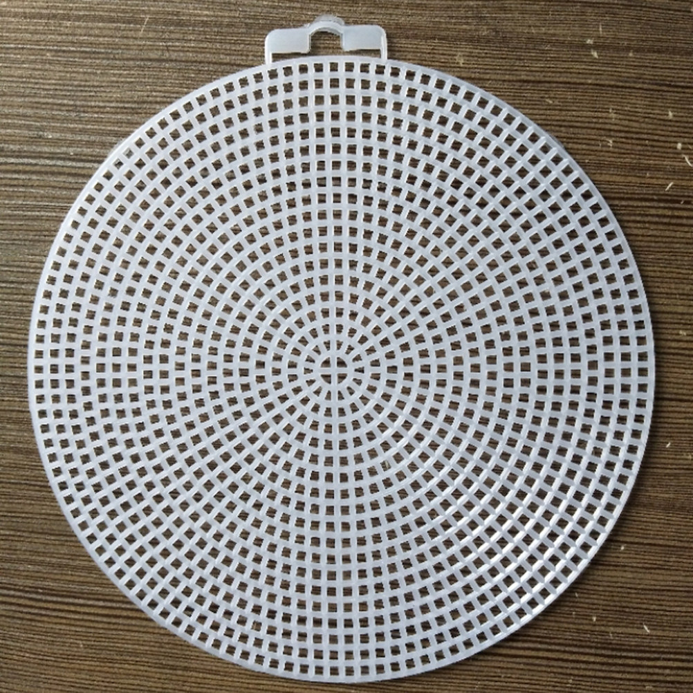Embroidery H&M - 5 Pieces 14.7cm Round Plastic Canvas