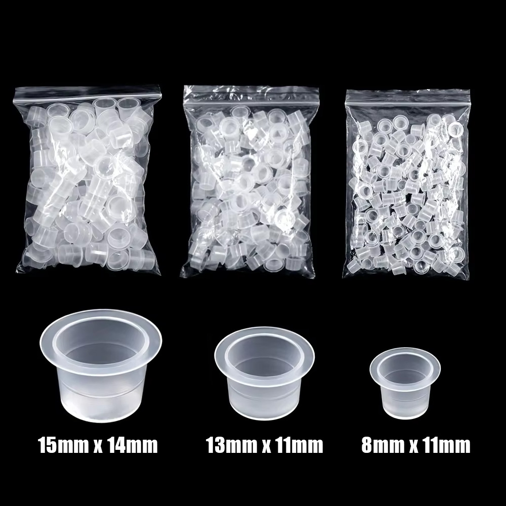 Transfer Paper Carbon - 300/100pcs Disposable Tattoo Ink Cups S/M/L