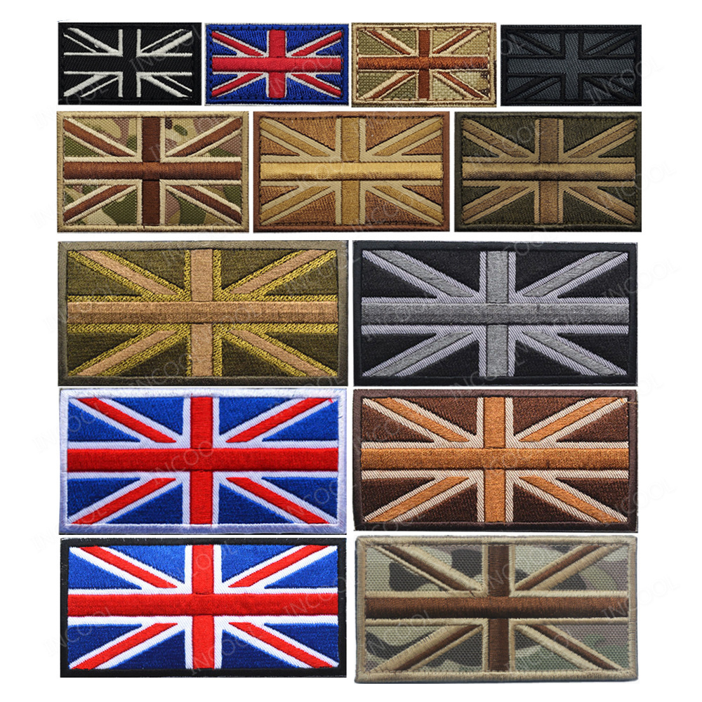 Embroidery Uk - United Kingdom Embroidery Flag UK Great