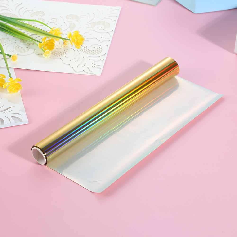 Foil Paper 19.3cmx5m Holograph - Transfer Paper Carbon ulasan dan harga