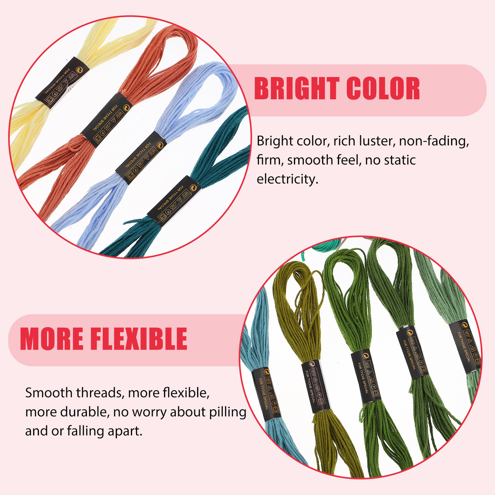 100pcs Embroidery Thread Cross - Embroidery H&M ulasan dan harga