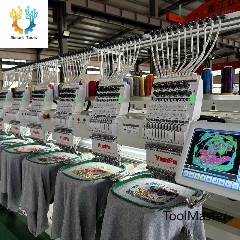 [2026] YUNFU High-Speed 6-Head - Embroidery Machine ulasan dan harga