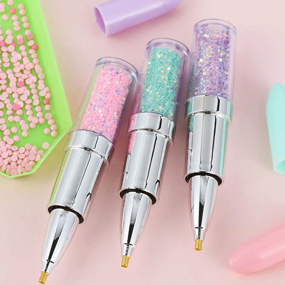 Lipstick Shape Diamond Paintin - Embroidery Tools ulasan dan harga