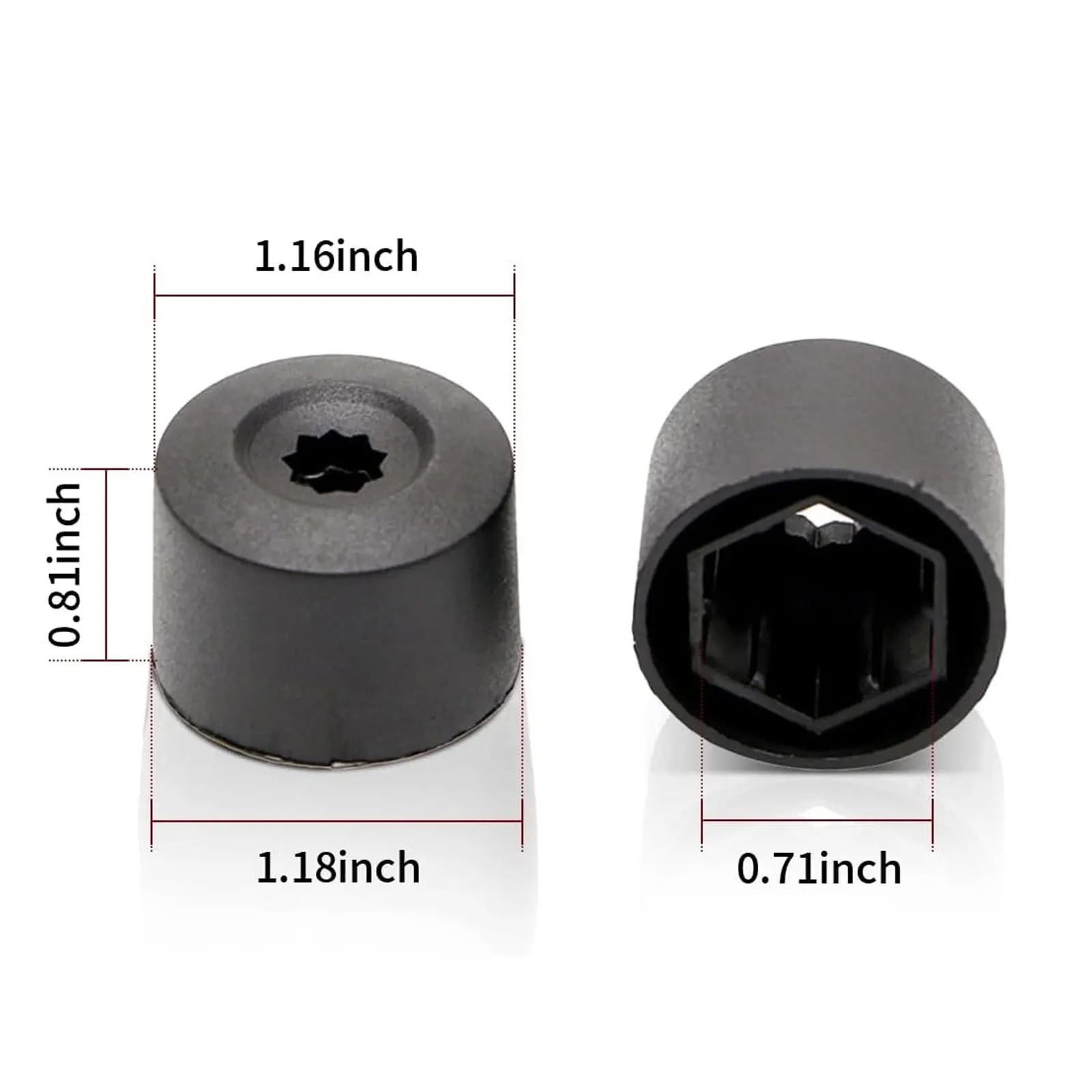 20PCS Car Wheel Lug Nut Covers - Embroidery Removal ulasan dan harga