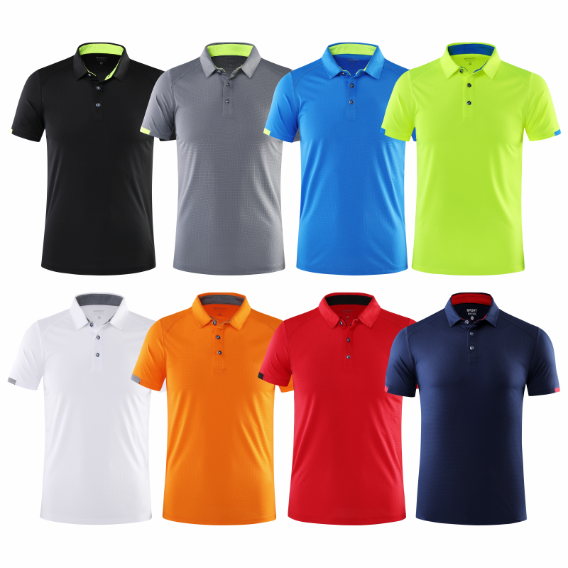 Quick Dry Sports POLO Shirt Fi - Embroidery Uniform ulasan dan harga