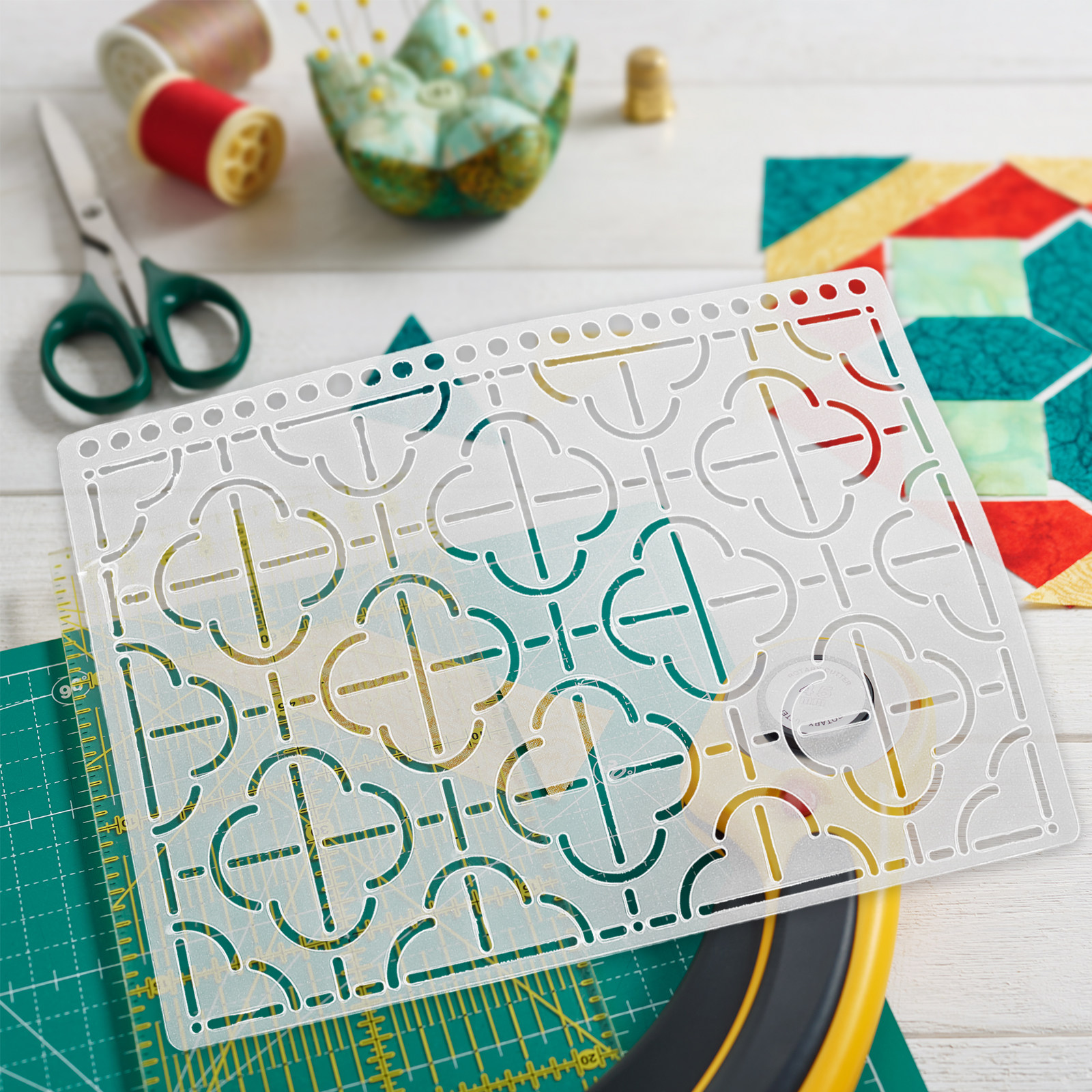 Patchwork Quilting Template PP - Embroidery Tools ulasan dan harga