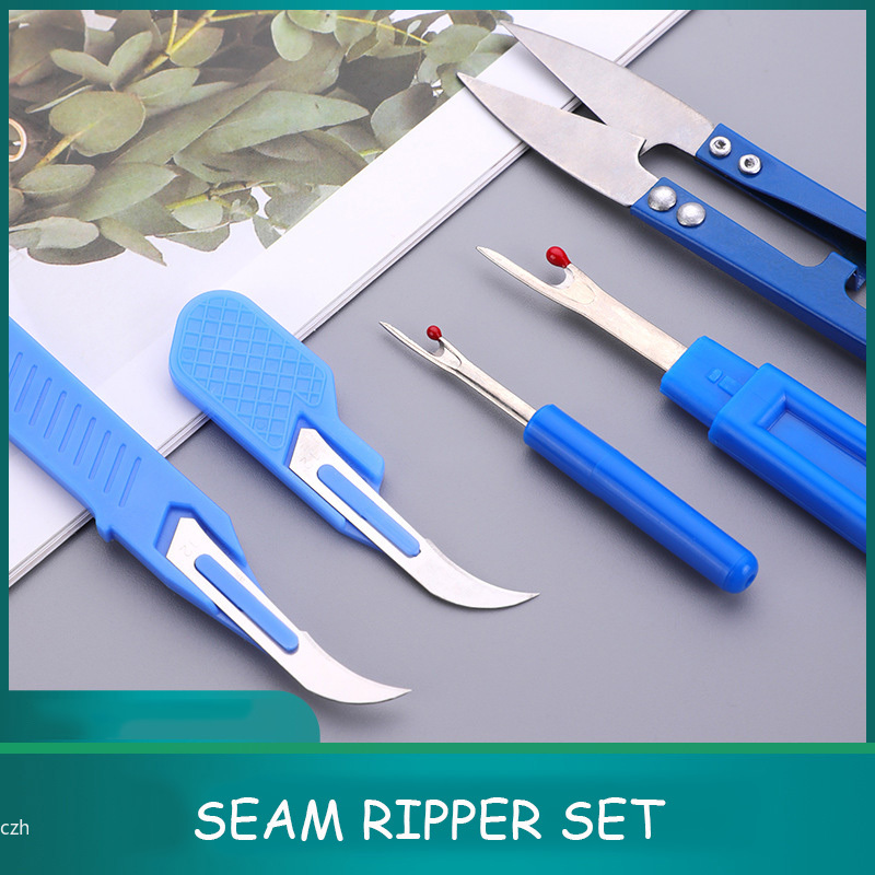5Pcs Blue Sewing Ripper Kit wi - Embroidery Thread ulasan dan harga