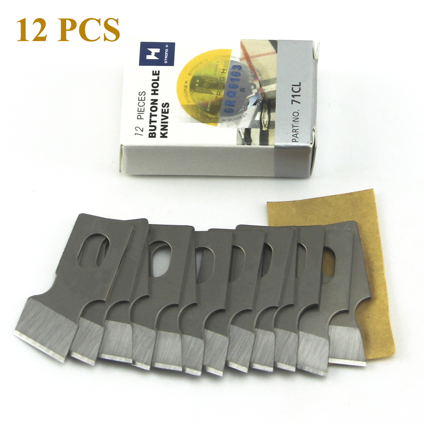 12PCS Button Hole Knife For St - Embroidery H&M ulasan dan harga