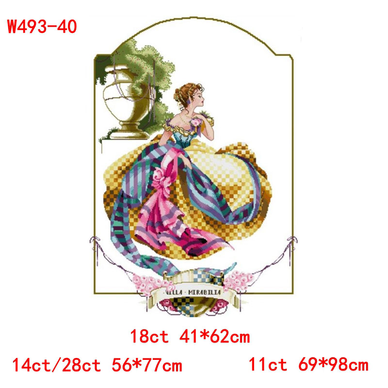 Cross-stitch kit DIY embroider - Embroidery Rose Stitch ulasan dan harga