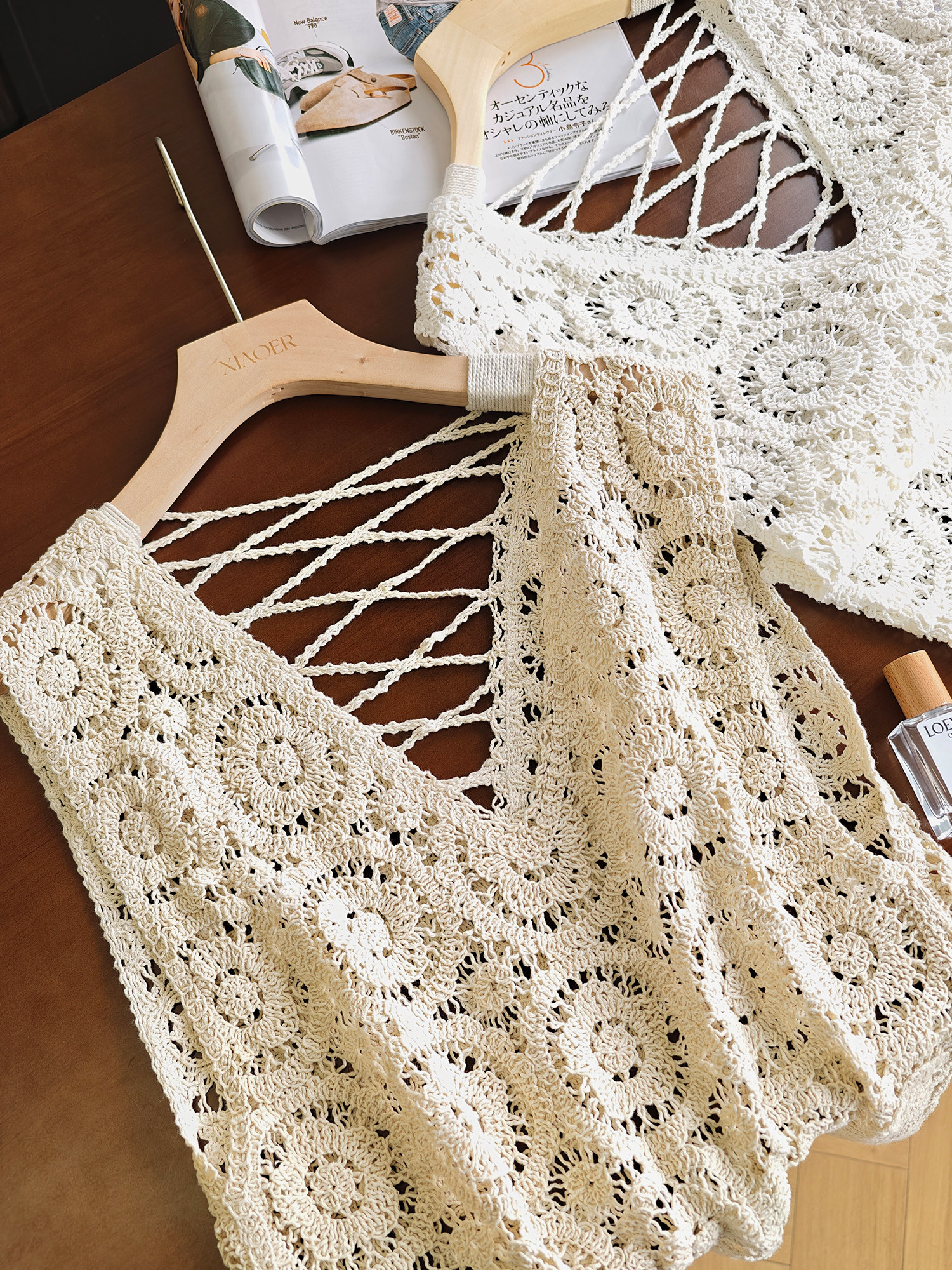 Women's Crochet Lace Tank Top  - Embroidery Workshop ulasan dan harga