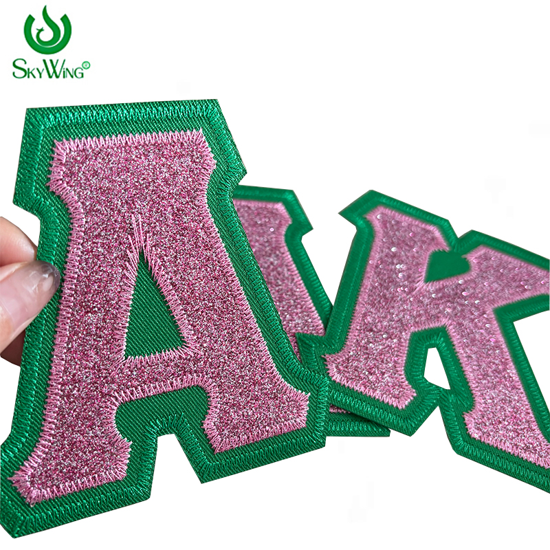 Sparkling Stitch Glitter Greek - Embroidery Alpha ulasan dan harga