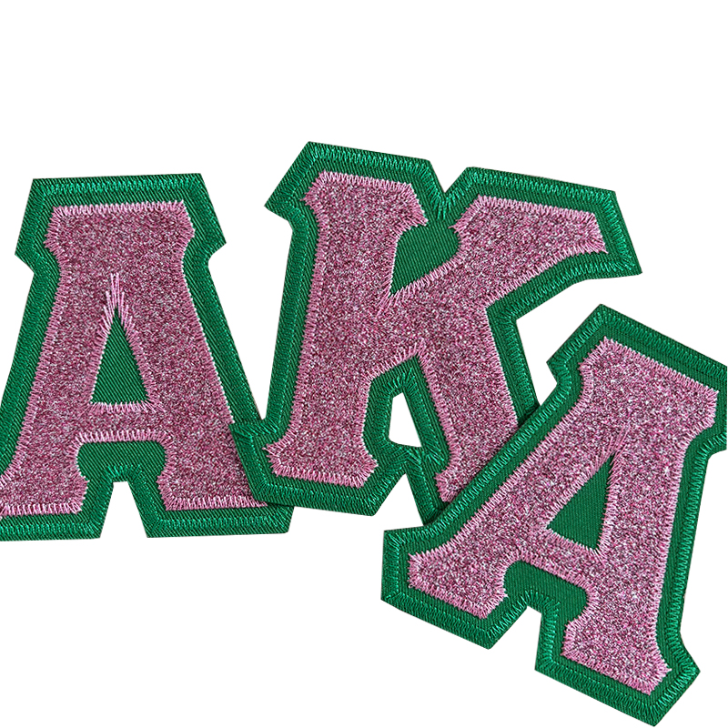 Sparkling Stitch Glitter Greek - Embroidery Alpha ulasan dan harga