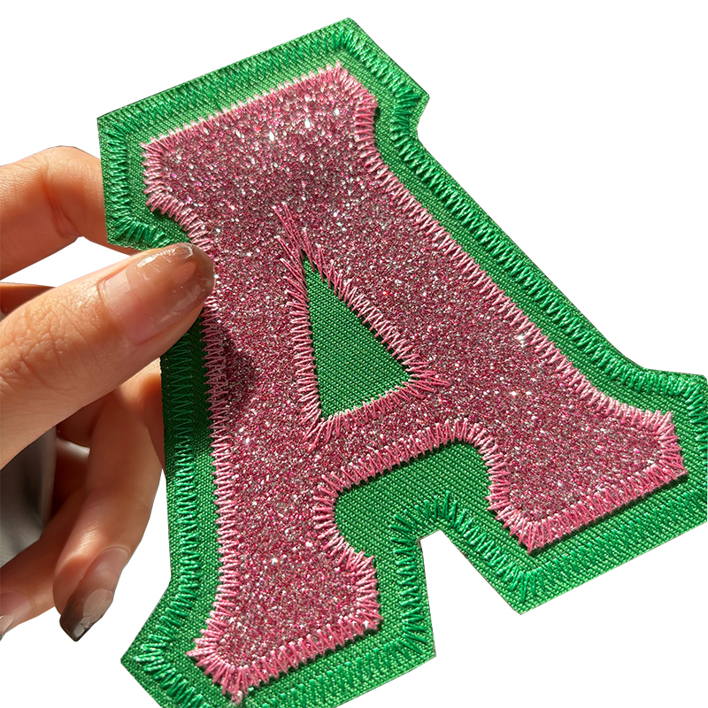 Sparkling Stitch Glitter Greek - Embroidery Alpha ulasan dan harga