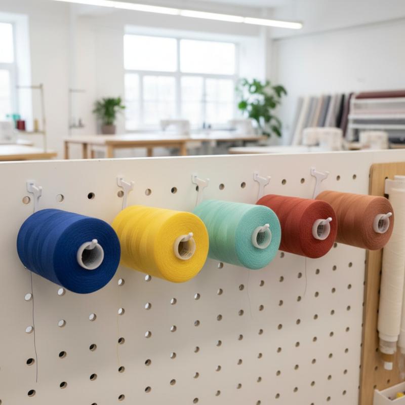 Thread Spool Pegboard Organize - Embroidery Workshop ulasan dan harga