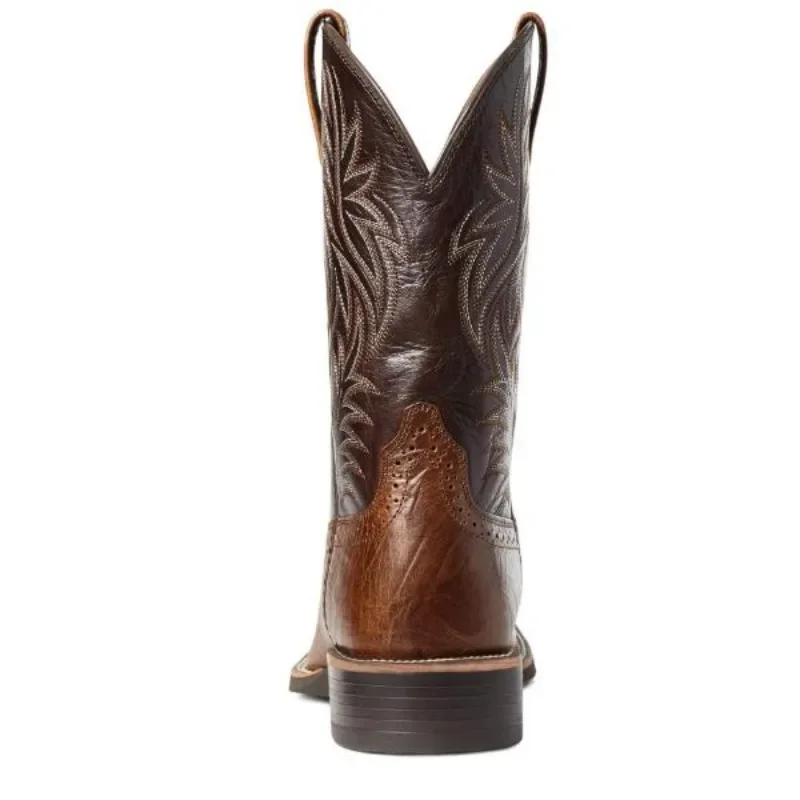 Men High Boots Embroidery Retr - Embroidery Thread ulasan dan harga