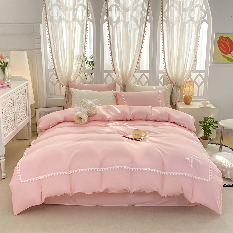 New Style Quilt Cover Thickene - Embroidery Quilt Cover ulasan dan harga