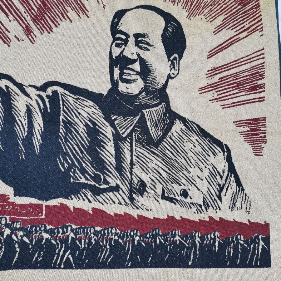 Chairman Mao Embroidery Tapest - Embroidery Quote ulasan dan harga