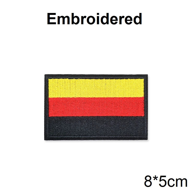 PVC/Embroider Flag Patches UK  - Embroidery Uk ulasan dan harga