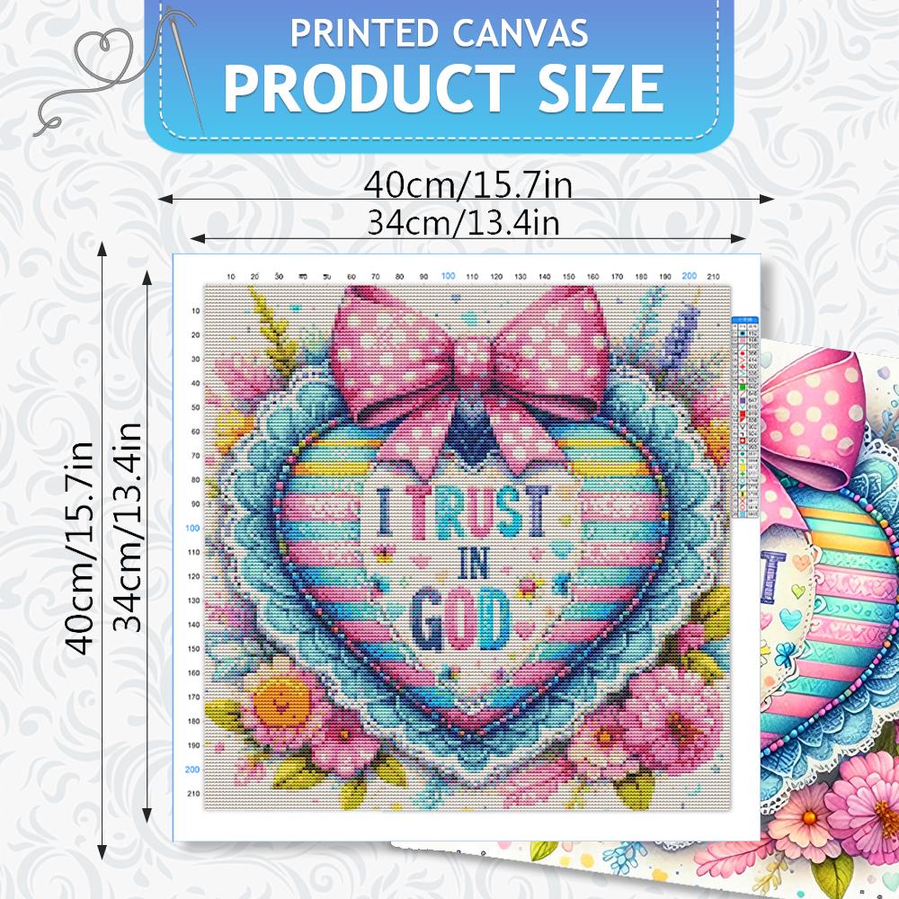 HUACAN 11CT Embroidery Sets Lo - Embroidery Rose Stitch ulasan dan harga
