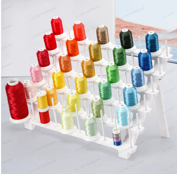 60E Hole Plastic Base Adjustab - Embroidery Thread ulasan dan harga