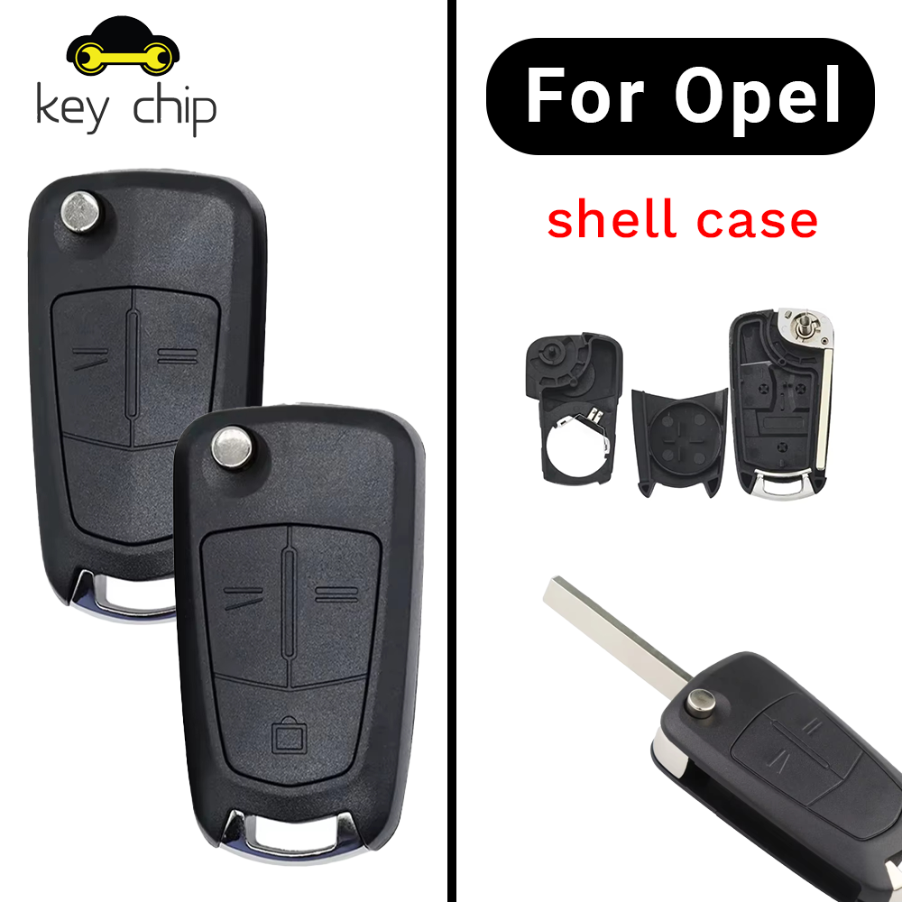 KC Car Key Shell Case For Opel - Embroidery H&M ulasan dan harga