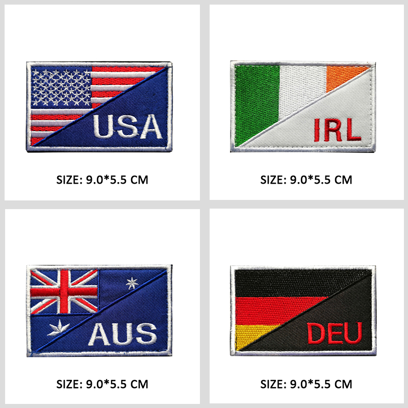 National Flag Germany Romania  - Embroidery Uk ulasan dan harga