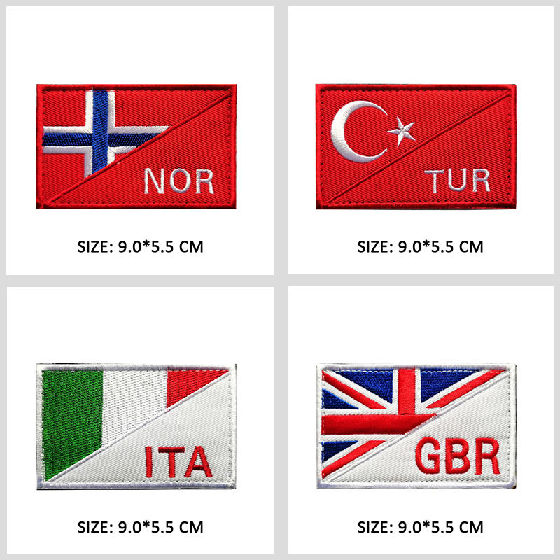 National Flag Germany Romania  - Embroidery Uk ulasan dan harga