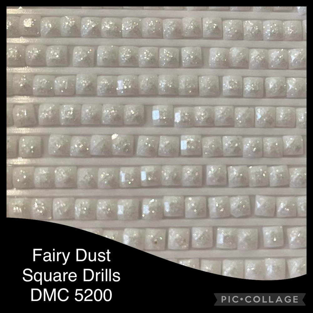 100% Fairy Dust Diy Diamond Pa - Embroidery Rose Stitch ulasan dan harga