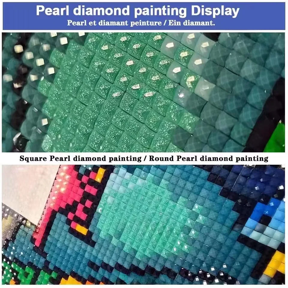 100% Fairy Dust Diy Diamond Pa - Embroidery Rose Stitch ulasan dan harga