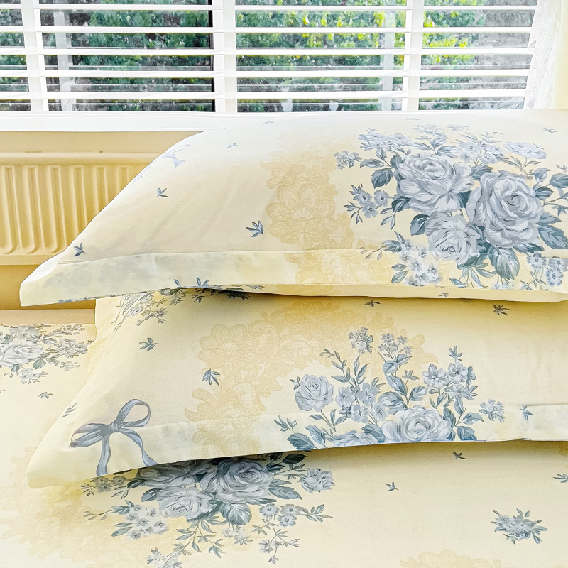100% Cotton 3PC Duvet Cover Se - Embroidery Quilt Cover ulasan dan harga