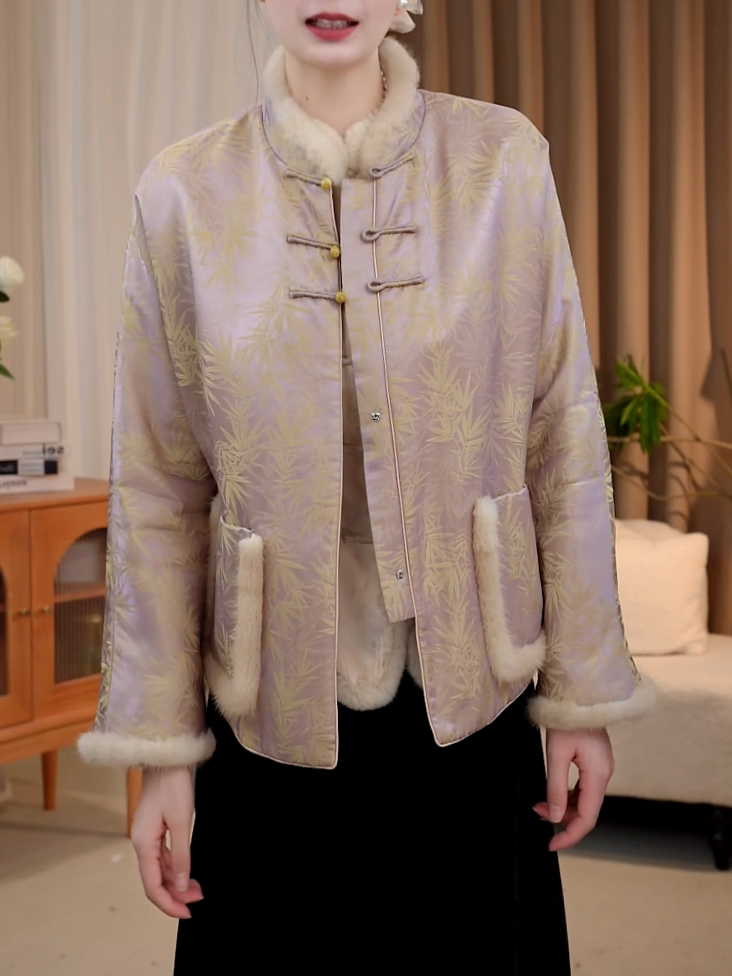 Autumn Winter Large Size Women - Embroidery Jacket ulasan dan harga