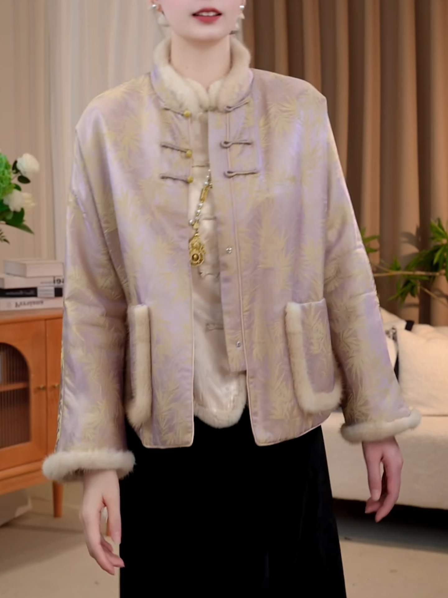 Autumn Winter Large Size Women - Embroidery Jacket ulasan dan harga