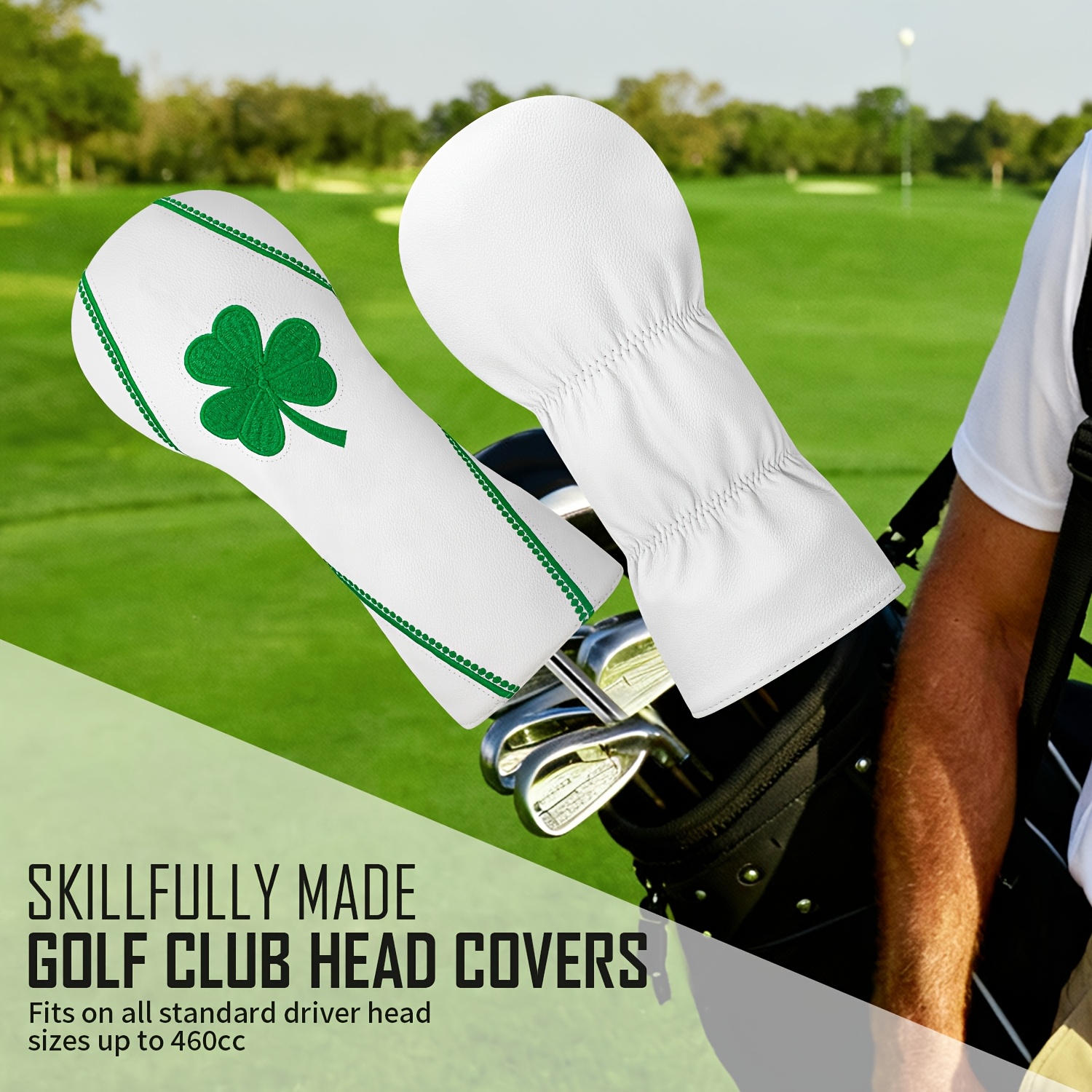 1pc/4pcs Golf Club Head Covers - Embroidery Design Free ulasan dan harga