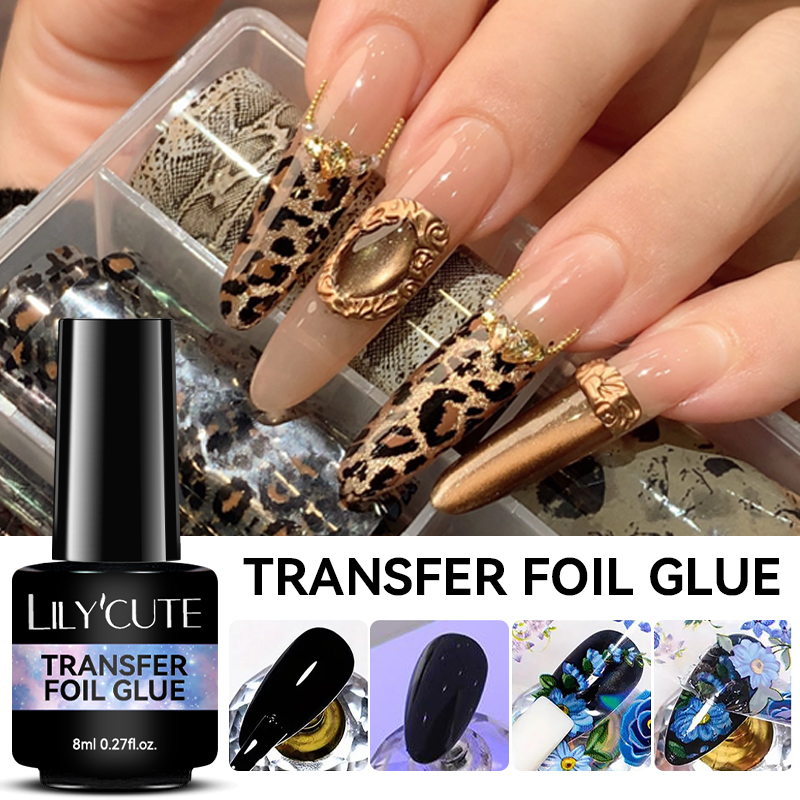 LILYCUTE 8ML Transfer Foil Glu - Transfer Paper Carbon ulasan dan harga