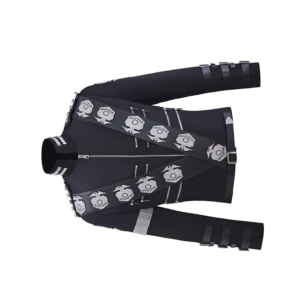 Famous Singer Cosplay Costume  - Embroidery Jacket ulasan dan harga