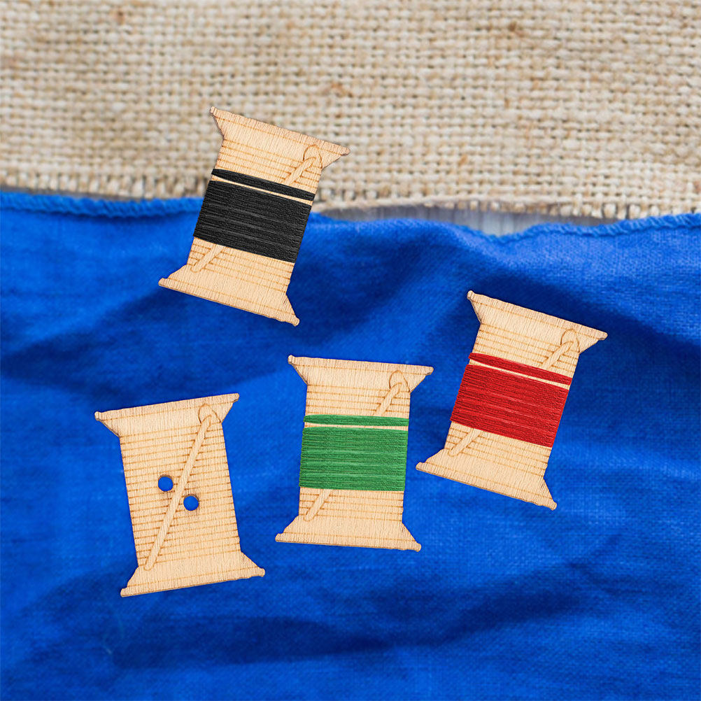 100Pcs Wooden Embroidery Floss - Embroidery Thread ulasan dan harga