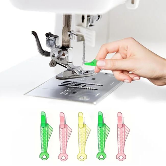 5pcs Random Colors, Fish Type  - Embroidery Converter ulasan dan harga