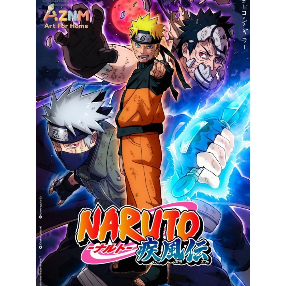 Frameless 1pc Naruto Class Sev - Embroidery Class ulasan dan harga