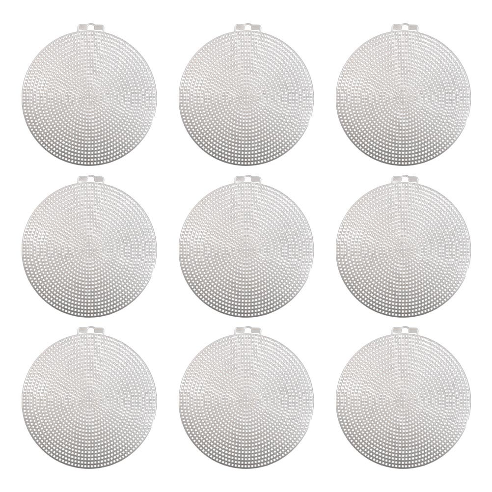 5 Pieces 14.7cm Round Plastic  - Embroidery H&M ulasan dan harga