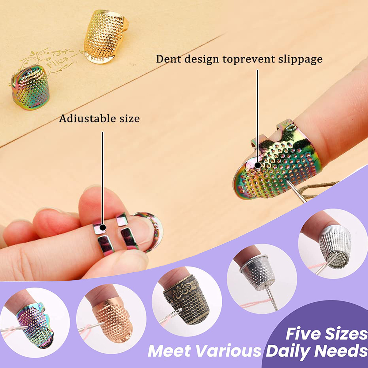 Hand-Working Sewing Thimble Me - Embroidery Workshop ulasan dan harga