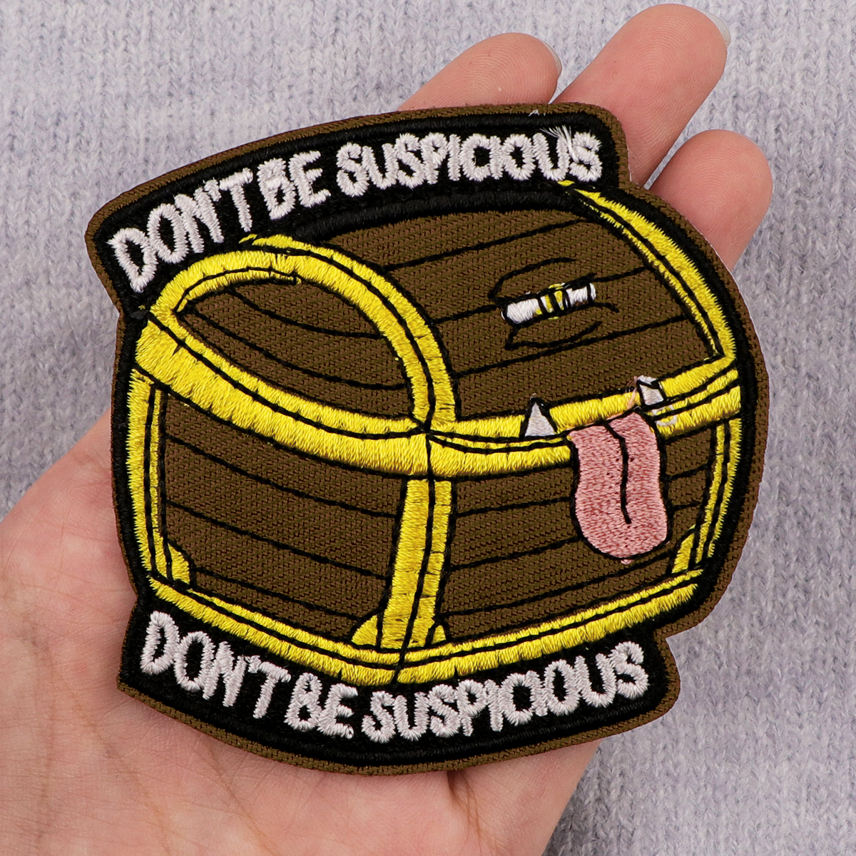 Treasure Box Skeleton Quotes E - Embroidery Quote ulasan dan harga