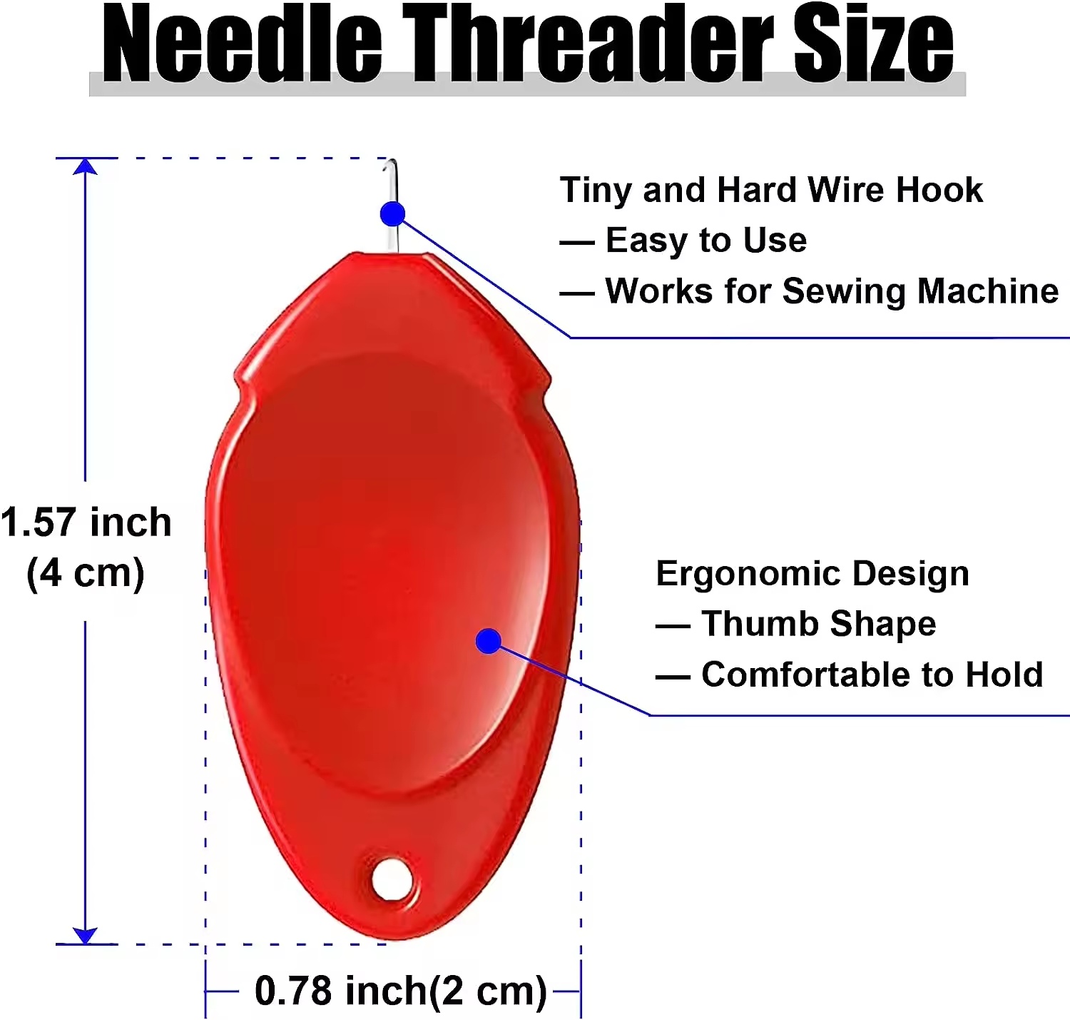 10pcs/lot DIY Threader Elderly - Embroidery Converter ulasan dan harga