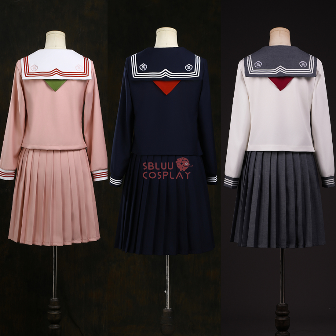 SBluuCosplay Shimizu Hinako Co - Embroidery Uniform ulasan dan harga
