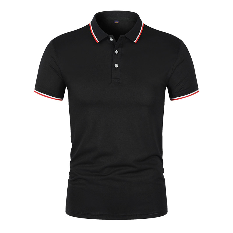 Summer Men Women Lapel Short S - Embroidery Uniform ulasan dan harga