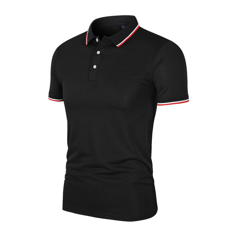 Summer Men Women Lapel Short S - Embroidery Uniform ulasan dan harga