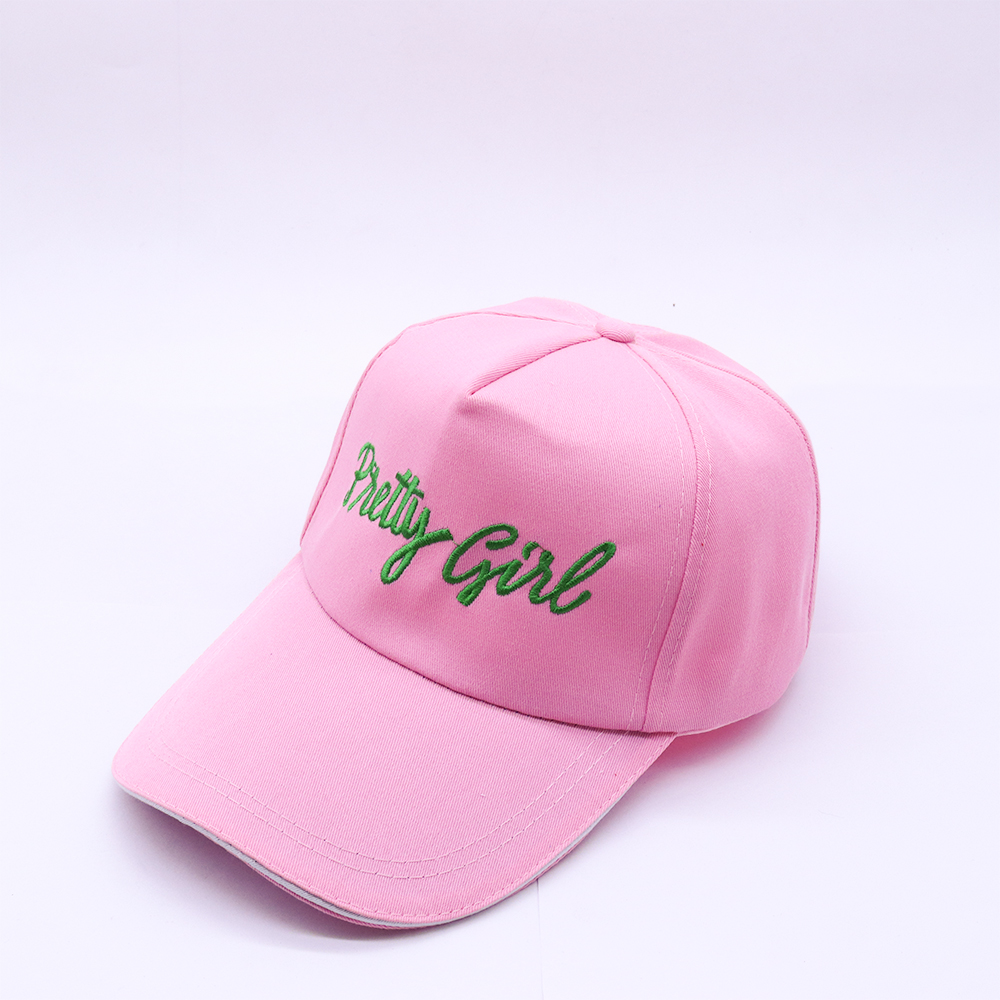 Solid Pink Green Pretty Girl L - Embroidery Alpha ulasan dan harga