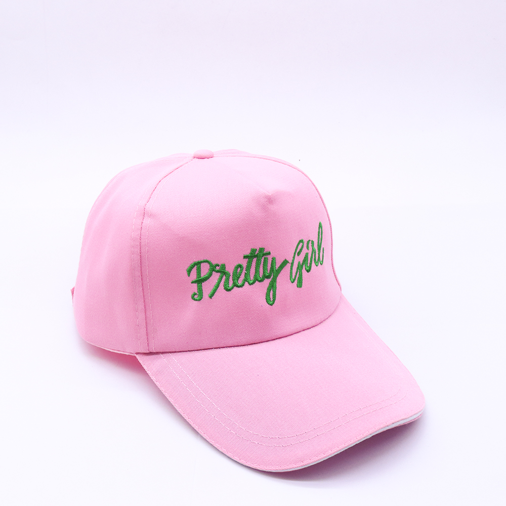 Solid Pink Green Pretty Girl L - Embroidery Alpha ulasan dan harga
