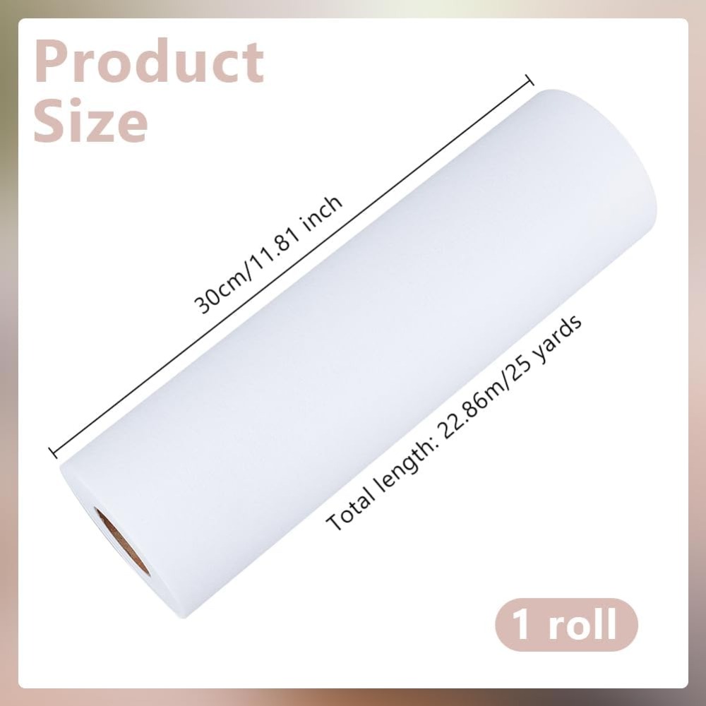 White Cut Away Embroidery Stab - Embroidery Machine ulasan dan harga